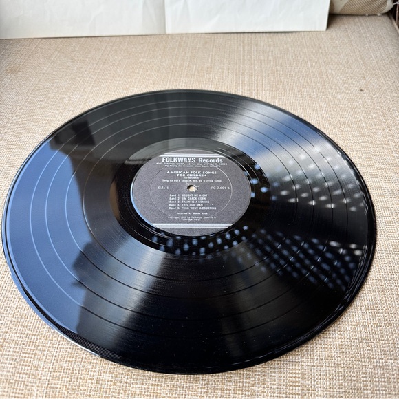 Pete Seeger~American Folk Songs for Children~Folkways~Banjo Roots - Picture 9 of 12